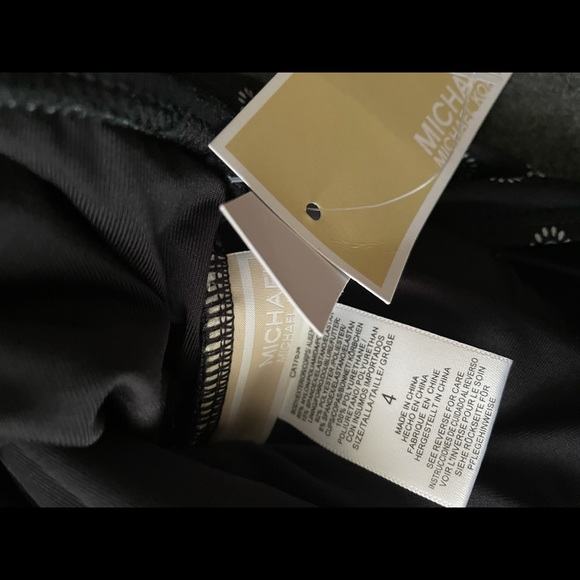 Nwt Michael Kors one piece swimsuit size 4 - Picture 3 of 3